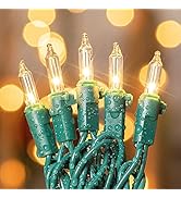 mimigogo Flickering Flame String Lights,22Ft 20LED Lights for